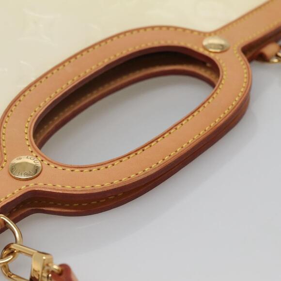 LOUIS VUITTON Monogram Vernis Roxbury Drive Hand Bag Perle M91374 - Picture 7 of 16